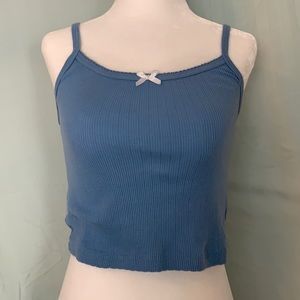 Brandy Melville blue tank top